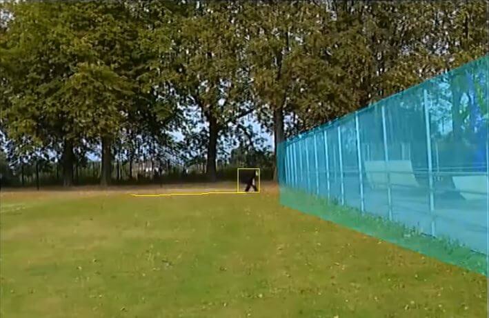 Video analytics - fence Video analytics - fence