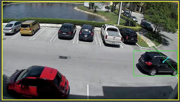Intelligent video analytics IP camera Intelligent video analytics IP camera
