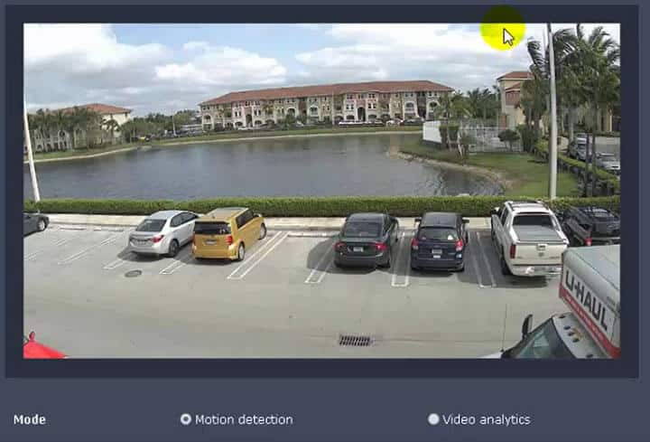 Video Analytics in the IP camera Video Analytics in the IP camera