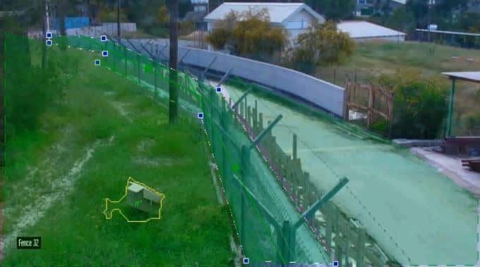Video analytics - fence Video analytics - fence
