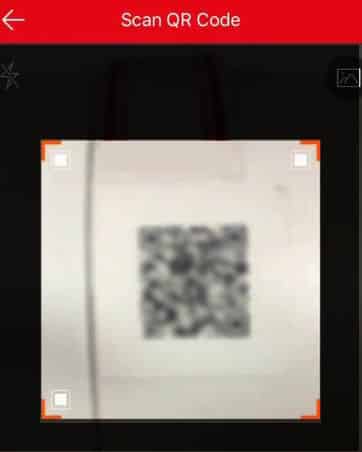 App config add device QR code App config add device QR code