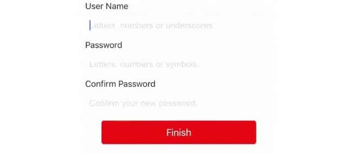App config user name and password App config user name and password