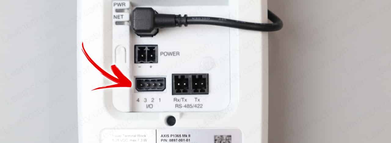Axis P1365-MKII-Ports Axis P1365-MKII-Ports