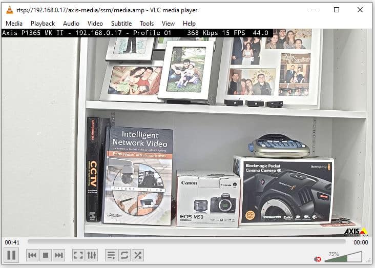 Axis camera to VLC via Multicast Axis camera to VLC via Multicast