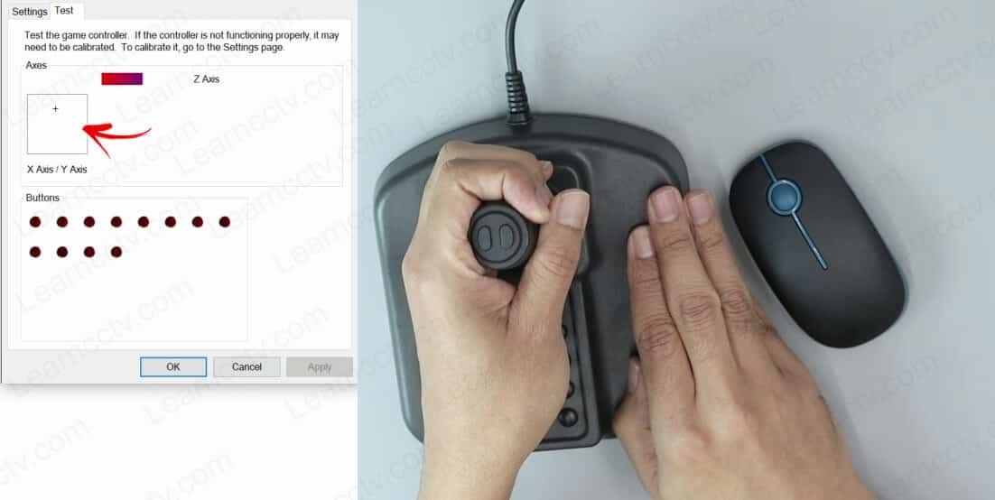 Check if the controller works Check if the controller works