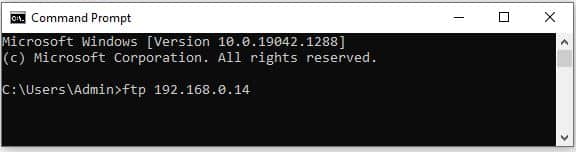 FTP to Axis Camera FTP to Axis Camera