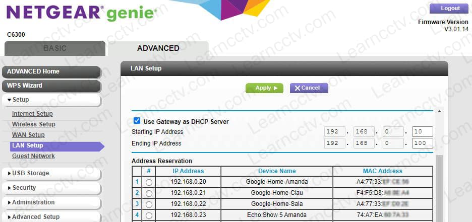 Netgear router shows hostame Netgear router shows hostame