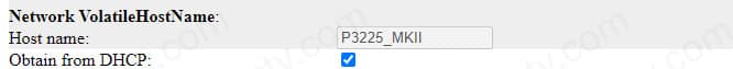 P3225 MKII Enable DHCP P3225 MKII Enable DHCP