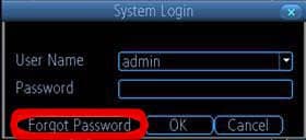 Reolink forgot password button Reolink forgot password button