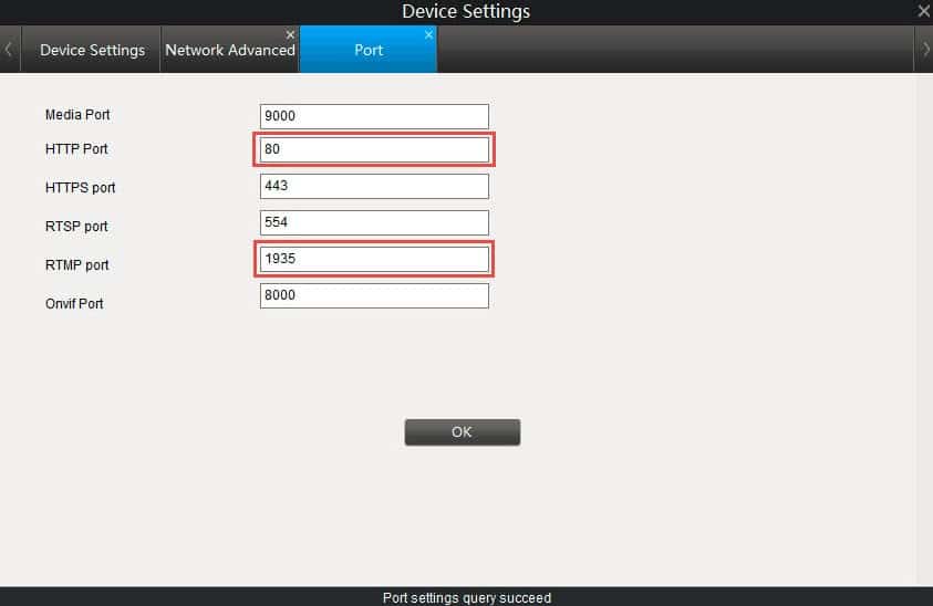 Reolink Ports Reolink Ports