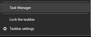 Windows task manager Windows task manager