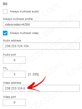 Axis camera multicast address Axis camera multicast address