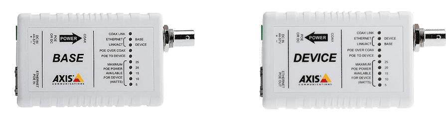 Axis Coax to UTP Converter Kit Axis Coax to UTP Converter Kit