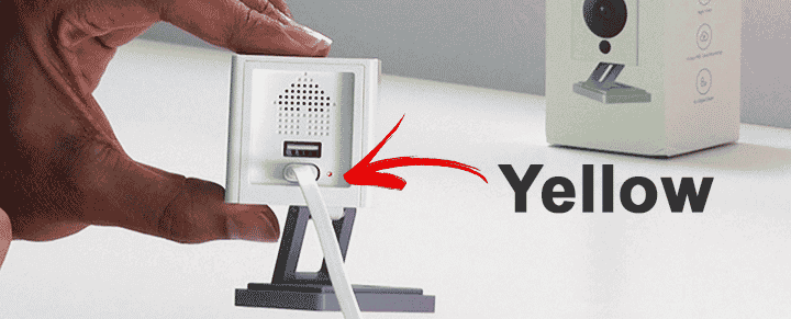 How to reset the wyze cam v2 yellow LED How to reset the wyze cam v2 yellow LED