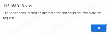 P3225-V MK II internal error P3225-V MK II internal error