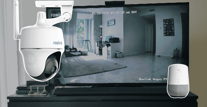 Reolink Argus PT linked to Google Home Reolink Argus PT linked to Google Home